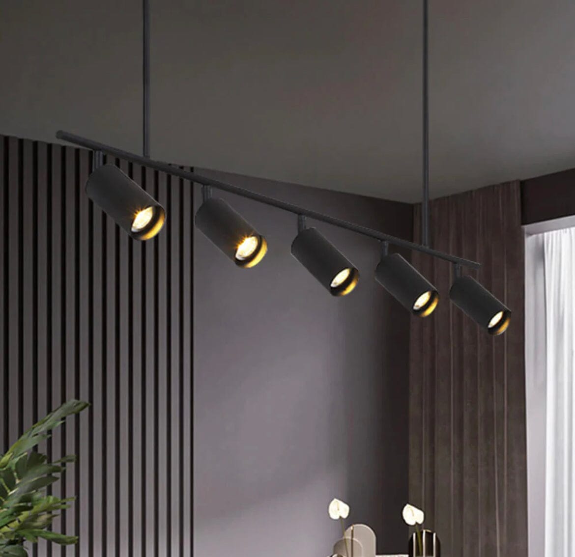 Opal Shine Hanging Lamp