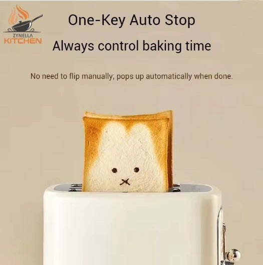 Zynella Fully Automatic 2-Slice Bread Toaster