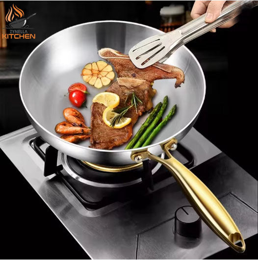 Zynella 316 Stainless Steel Frying Pan