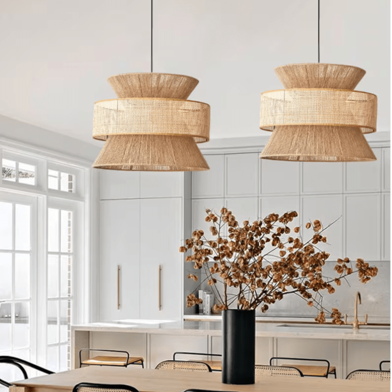 Zynella Hemp Rope Wabi Sabi Chandelier