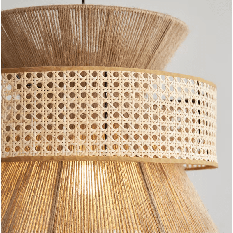 Zynella Hemp Rope Wabi Sabi Chandelier