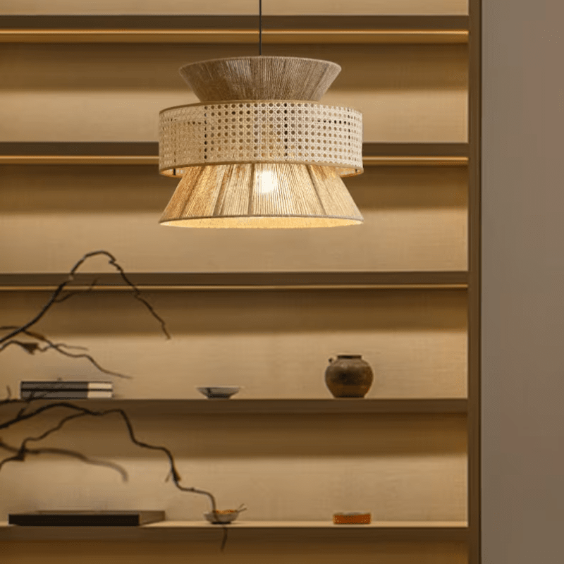 Zynella Hemp Rope Wabi Sabi Chandelier