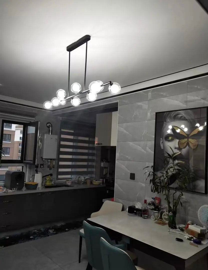 The Stellar Bar Chandelier