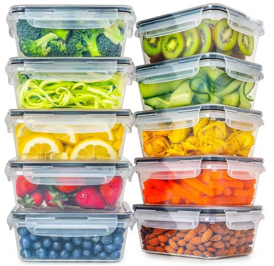 Zynella 10-Piece Kitchen Food Storage Containers Set