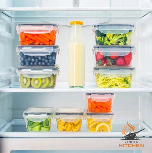 Zynella 10-Piece Kitchen Food Storage Containers Set