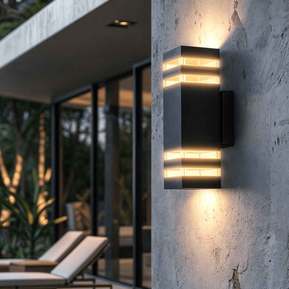 Beacon Dual-Head Outdoor Wall Light