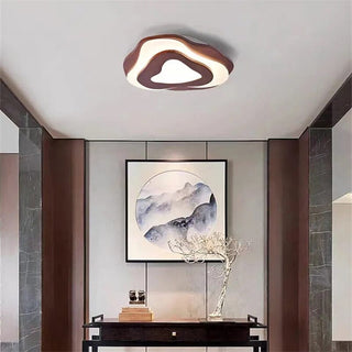 Zynella Zayden Wooden Rattan LED Pendant