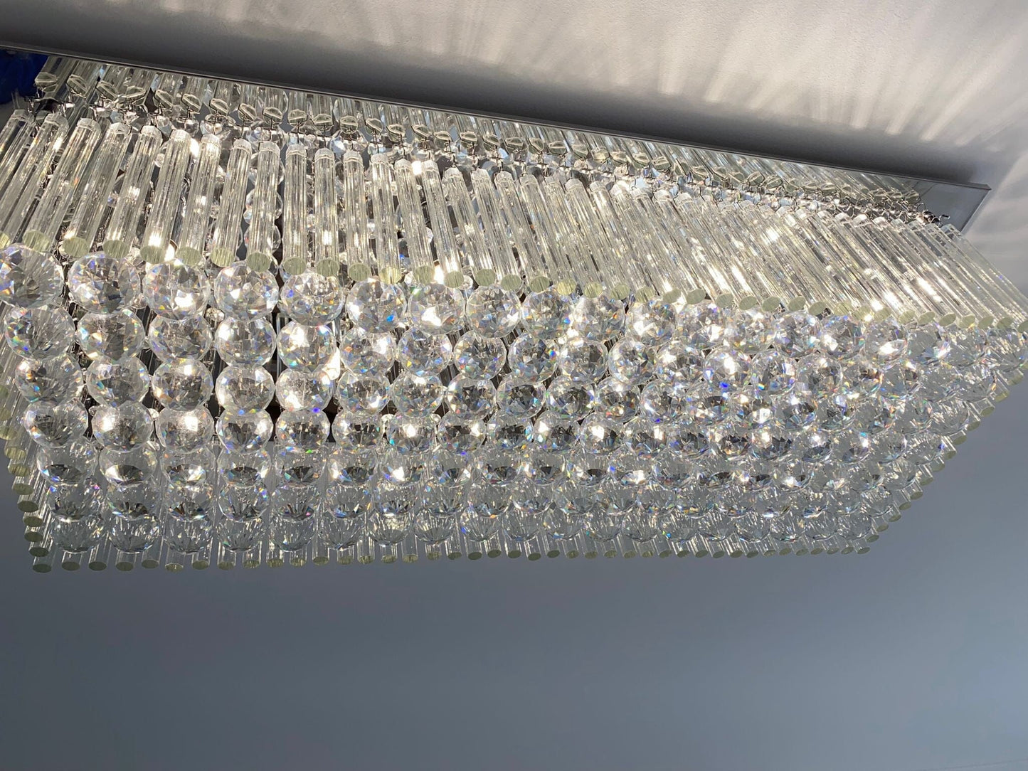Crystal Prism Antique chandelier