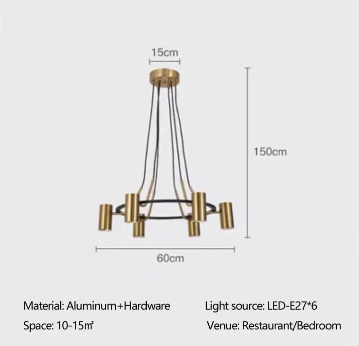 Bernard Antique Chandelier