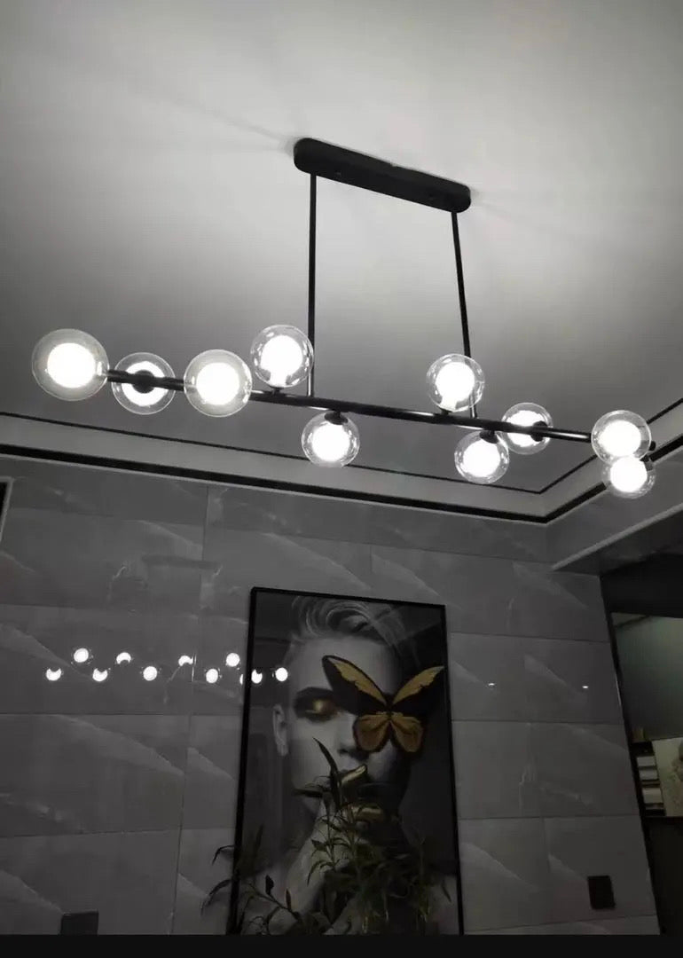 The Stellar Bar Chandelier