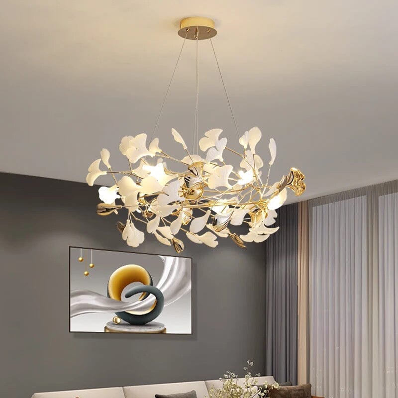 Ceramic Petal Luxury Chandelier