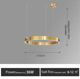 Regal Empire Ring Chandelier