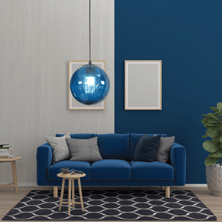 Zynella Bali Bubble Glass Pendants