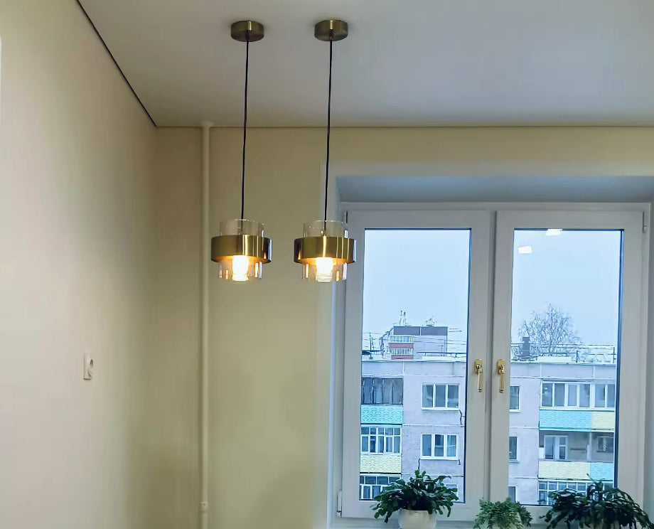 Carly Ornate Glass Pendants