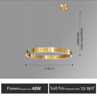 Regal Empire Ring Chandelier