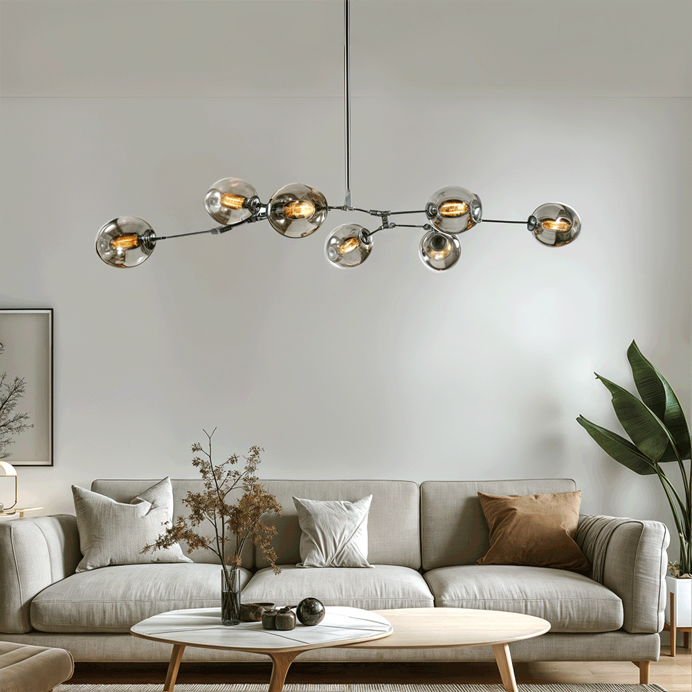 Customisable Derrick Modern Chandelier