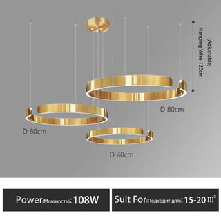 Regal Empire Ring Chandelier