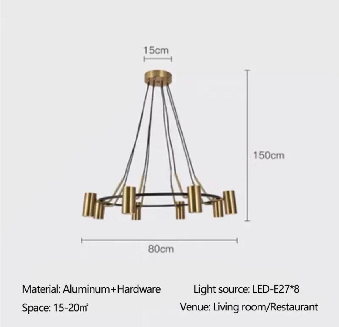 Bernard Antique Chandelier