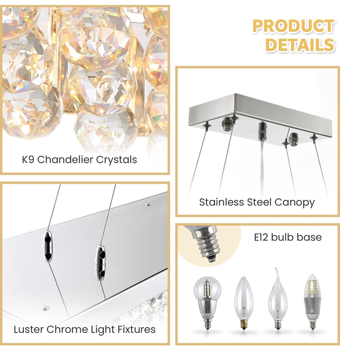 Crystal Prism Antique chandelier