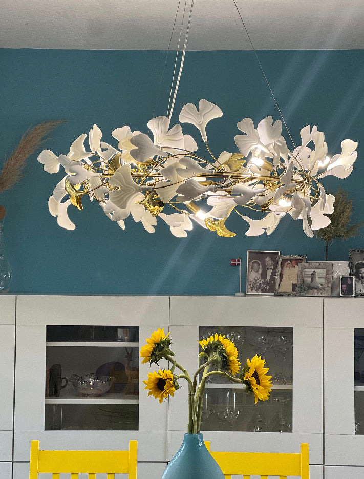 Ceramic Petal Luxury Chandelier
