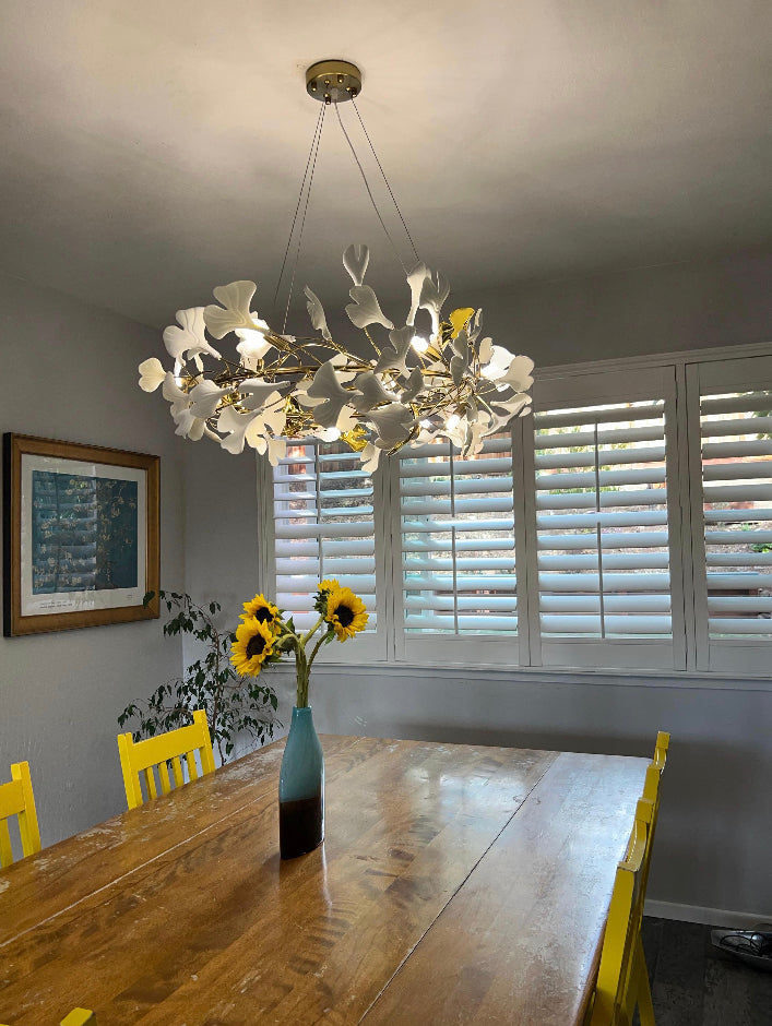 Ceramic Petal Luxury Chandelier