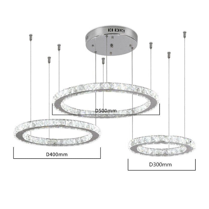 Carter Modern Ring Chandelier