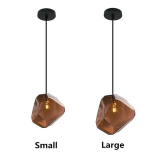 Prism Color Glass Chandelier