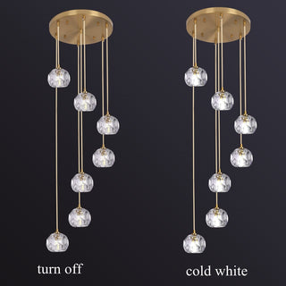 Elvi Crystal Modern Pendants