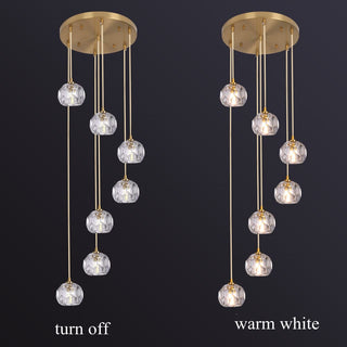 Elvi Crystal Modern Pendants