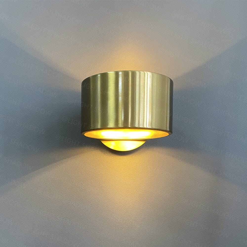 Golden Ring Modern Wall Lamp