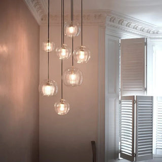 Mizan Glass Modern Pendant Modern