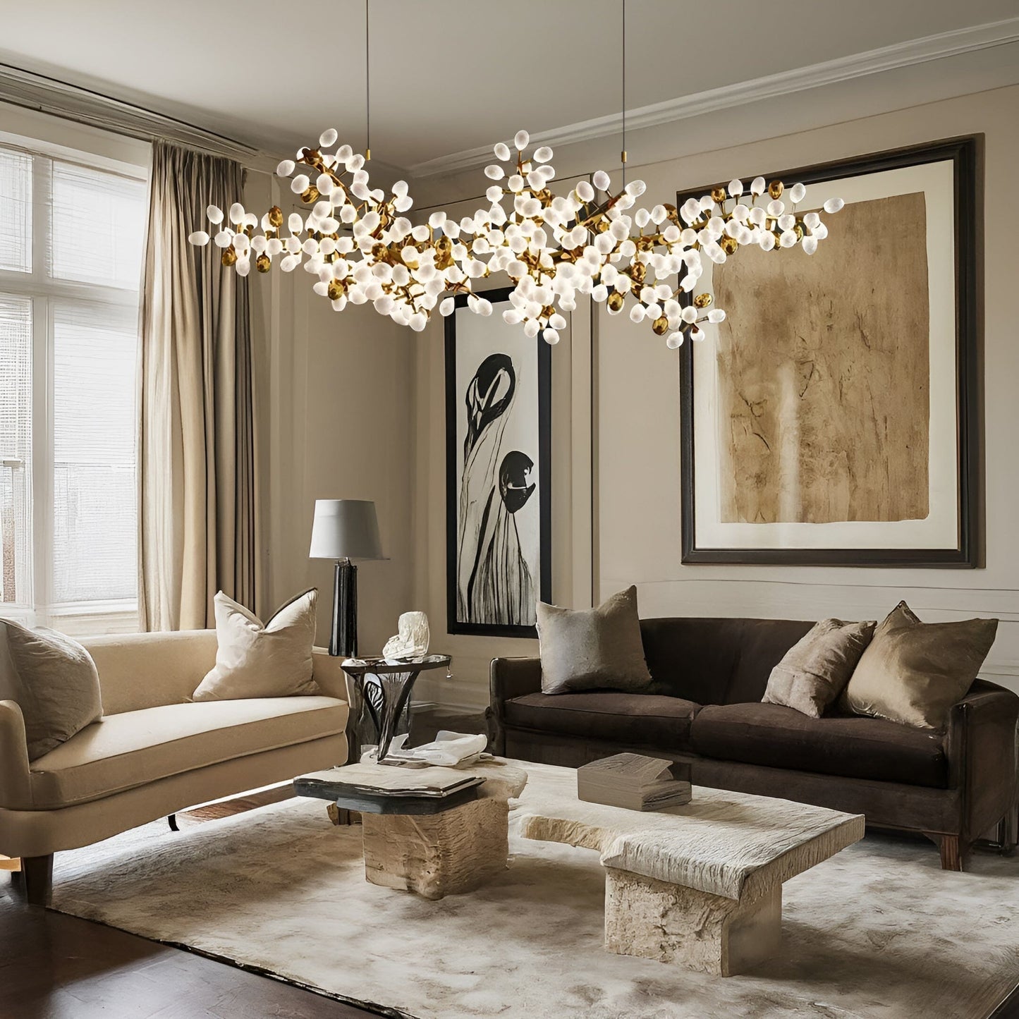 Golden Grape Vine Luxury Chandelier