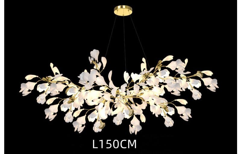 Ceramic Petal Luxury Chandelier