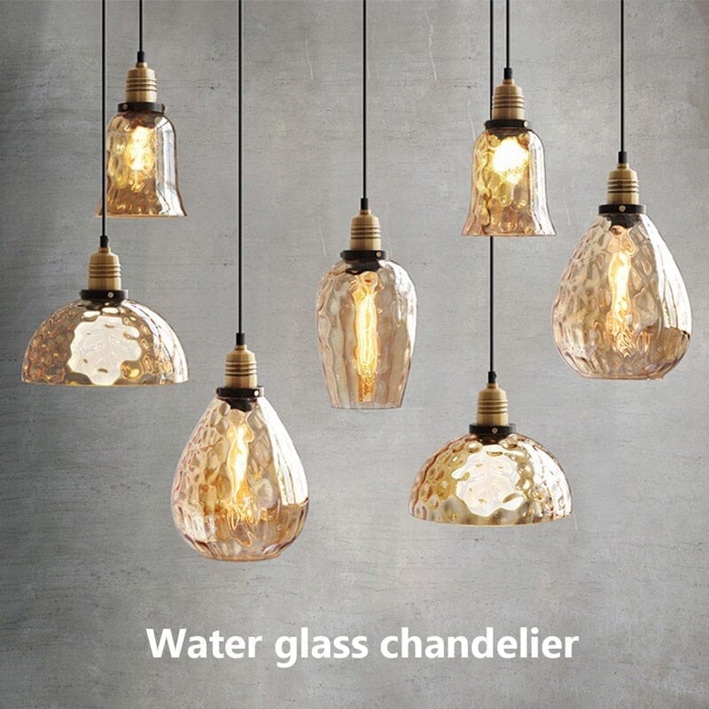 Zynella Smoky Glass Pendant