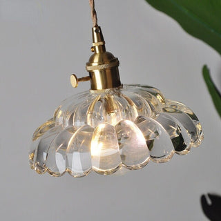 Zynella Petal Glass Pendant