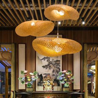 Zynella Bamboo Weaving Lamp