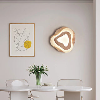 Zynella Zayden Wooden Rattan LED Pendant