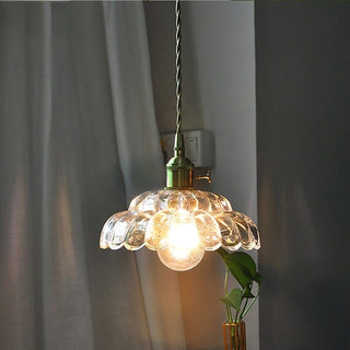 Zynella Petal Glass Pendant
