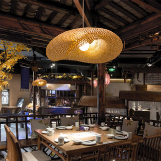 Zynella Bamboo Weaving Lamp