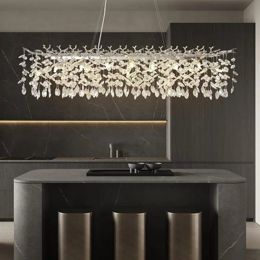 Zynella Chrome Branch Chandelier
