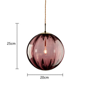 Zynella Bali Bubble Glass Pendants