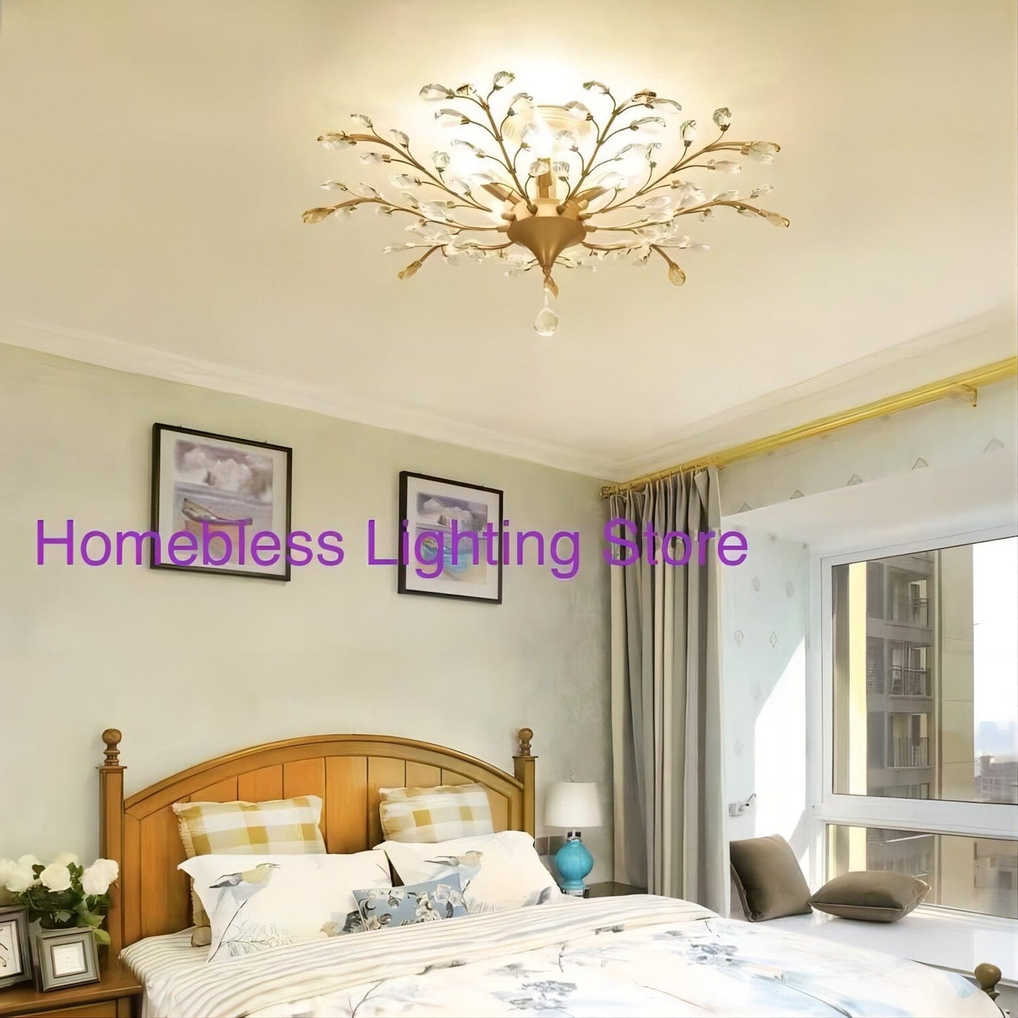 Flower Elegant Ceiling Light