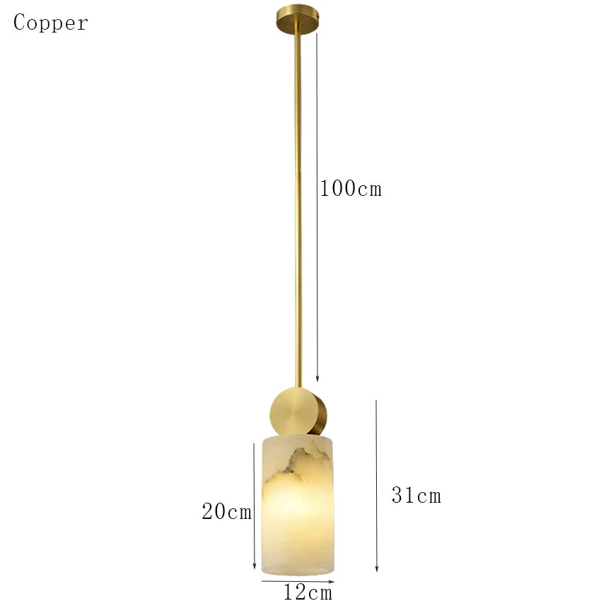 Zynella Prestige Marble Pendant