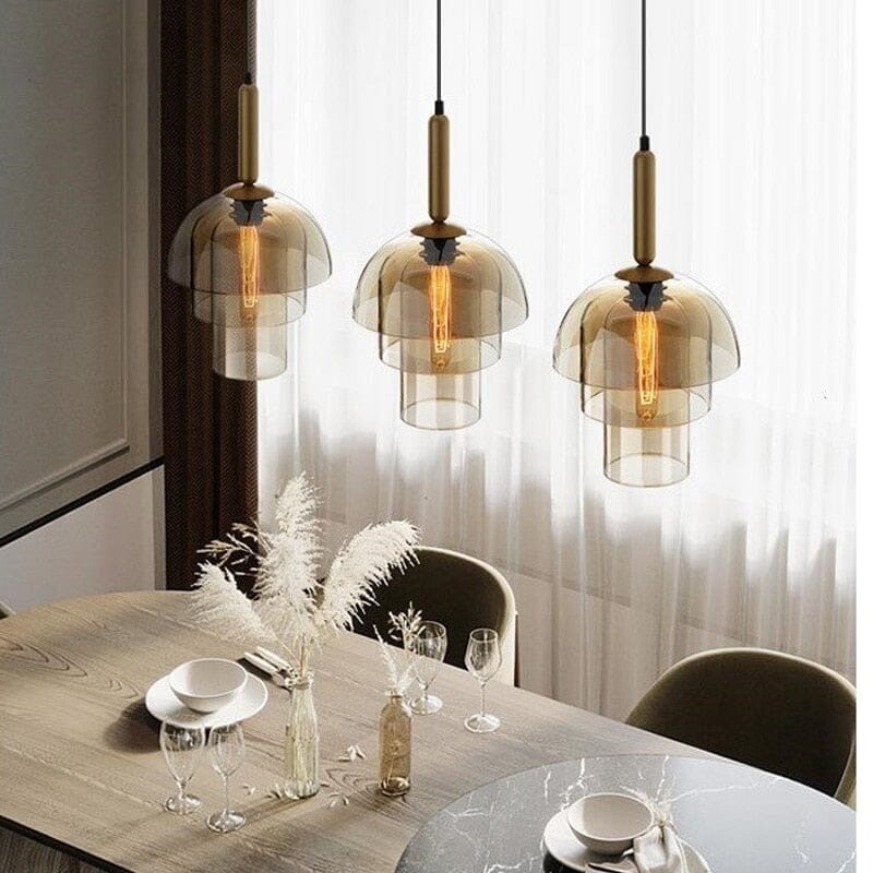 Champagne Glass Elegant Pendant