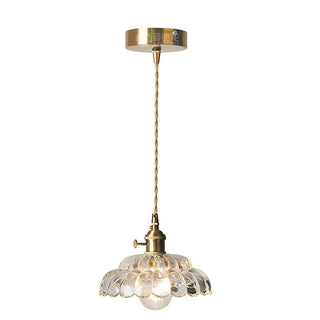 Zynella Petal Glass Pendant