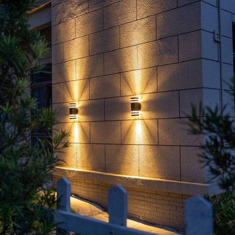 Beacon Dual-Head Outdoor Wall Light