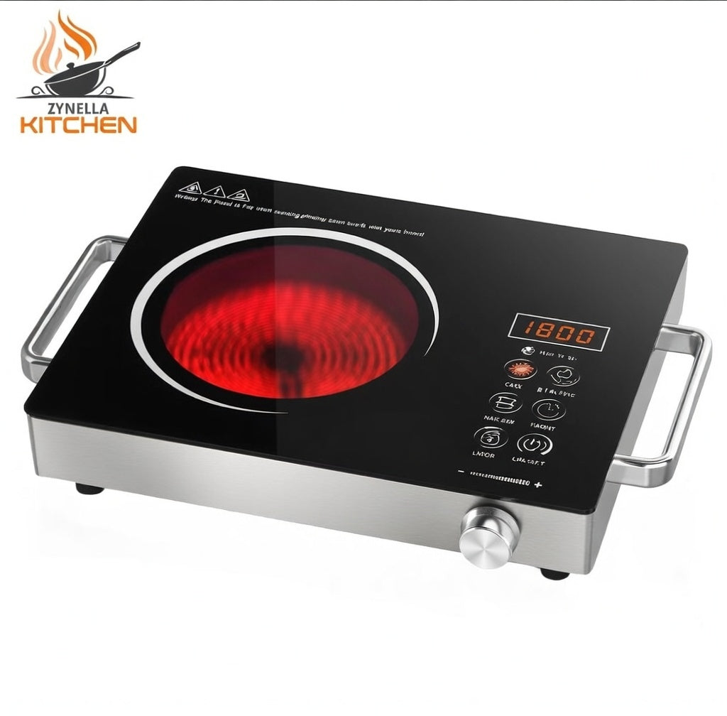 Zynella Portable 1-Zone Ceramic Hob 2000W