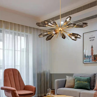 Lustre-Nova Crystal Burst Chandelier