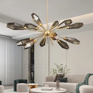 Lustre-Nova Crystal Burst Chandelier
