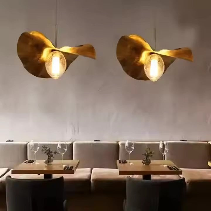 Golden Shell Pendants